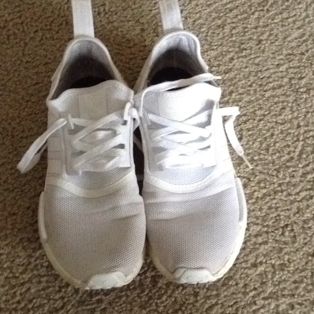 White Adidas shoes